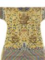 A yellow silk embroidered dragon robe (jifu). Late 19th century - image-1