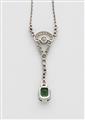 An 18k white gold and tourmaline collier negligé - image-2