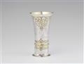 A Hermannstadt parcel gilt silver "kluftbecher" - image-1