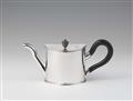 A small Leiden silver teapot - image-1