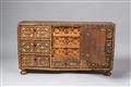 A Spanish carved walnut sideboard - image-2