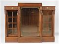 Two mahogany veneered library cabinets - image-1