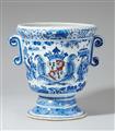 A rare Berlin faience orange planter with the coat of arms of the von Morenthal family - image-2