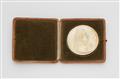 A Russian carved ivory commemorative medal - image-1