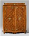 A Louis XV inlaid cabinet - image-1