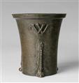 A rare Nuremberg one-handled mortar monogrammed W - image-1