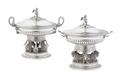 A pair of important silver tureens made for Grand Duke Georg von Mecklenburg-Strelitz - image-2