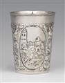 A Leipzig Baroque silver beaker - image-1