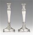 A pair of Weißenfels silver candlesticks - image-1
