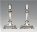 A pair of Silesian silver candlesticks - image-1