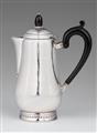 A silver mocha pot by Georg Jensen, model no. 41 - image-1