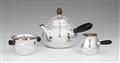 A silver tea service by Georg Jensen, model no. 80 - image-1