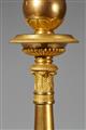 A rare pair of ormolu candelabra with kneeling figures of Victory - image-5