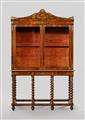 A Munich inlaid cabinet on stand - image-1