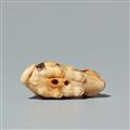 An ivory netsuke of a cat. 19th century - image-5