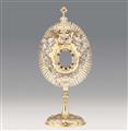 A large Augsburg silver gilt monstrance - image-1