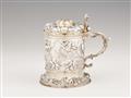 An early parcel gilt Hamburg silver tankard - image-1