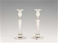 A pair of Kassel silver candlesticks - image-1