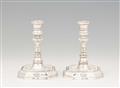 A pair of Schwerin silver candlesticks - image-1