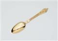 A German silver gilt folding spoon from a set of hunting cutlery - image-2