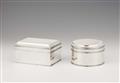 A pair of Zwolle silver boxes - image-1