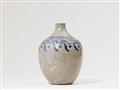 A salt glazed stoneware vase by Auguste Delaherche - image-1