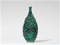 A stoneware bottle vase by Jean Mayodon - image-1