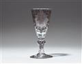 A Historicist glass chalice with painted decor - image-2