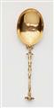 A Hamburg silver gilt spoon - image-1