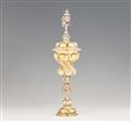 An Augsburg silver gilt columbine cup - image-1