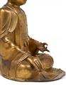 A gilt-bronze figure of Shakyamuni. 17th/18th century - image-8