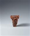 A rhinoceros horn libation cup. 17th/18th century - image-4