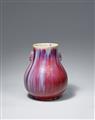 A large flambé-glazed hu vase. 19th/20th century - image-5