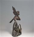 Seeadler auf einem Felsen. Bronze. Spätes 19. Jh. - image-4