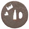 Tsuba. Eisen. Tosho.16. Jh. - image-2