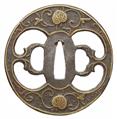 Tsuba. Eisen. Heianjô-Arbeit. Um 1600 - image-1