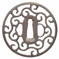 Tsuba. Eisen. Owari-Arbeit. 18. Jh. - image-2