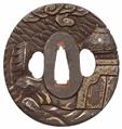 A Shôami iron tsuba. Early 19th century - image-2