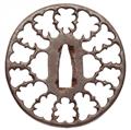 Tsuba. Eisen. Edo. Akasaka-Arbeit. 18. Jh. - image-1