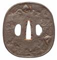 An iron tsuba. 18th/19th century - image-1