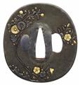 A ko kinkô shakudô tsuba. Late 16th century - image-1