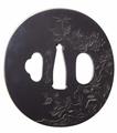 A Yokoya school shakudô tsuba. 18th century - image-2