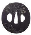 Tsuba. Shakudo. Yokoya-Arbeit. 18. Jh. - image-1