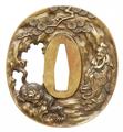 Tsuba. Sentoku. Nukagawa-Arbeit. 1. Hälfte 19. Jh. - image-1