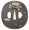 A large iron tsuba. 18th century - image-1