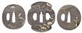 Three iron tsuba. 18th/19th century - image-1