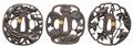 Three iron tsuba. 18th/19th century - image-2