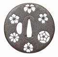 An iron tsuba. 17th/18th century - image-2