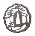 Tsuba. Eisen. Wohl Hayashi-Arbeit. 18. Jh. - image-2