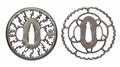 Two iron sukashi tsuba. 19th century - image-2